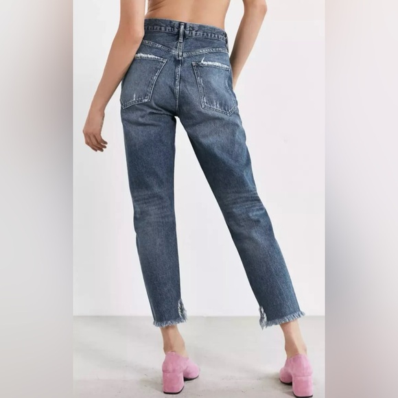 AGOLDE Riley Straight in Lowdown Sz 26 - Picture 4 of 16